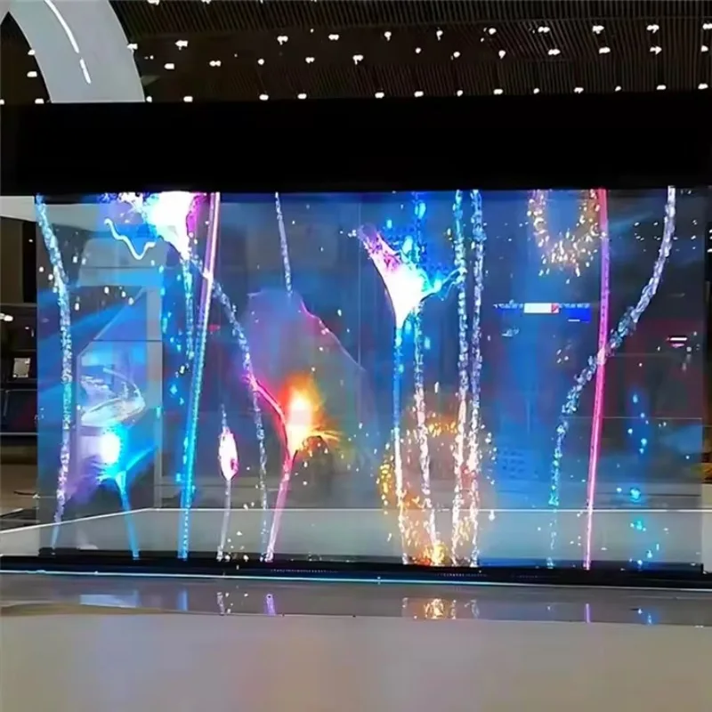 Flexible LED Panel Film for RAVLED P6 Adhesive Slim Advertising Display Transparent Crystal Screen for Digital Signage LED