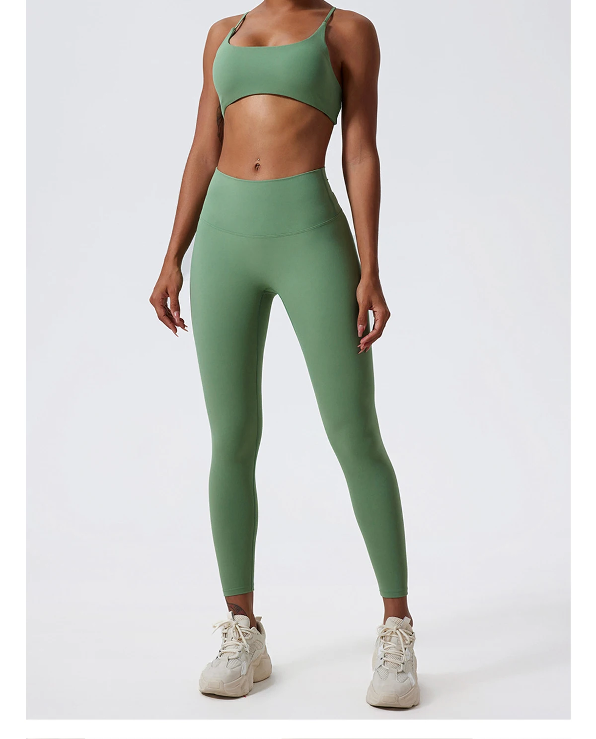 Hearuisavy Sommer Damen Sport-BH Unterwäsche Sportbekleidung Gym-Top Yoga-Kleidung Atmungsaktiv Schnelltrocknend Lauf-Pilates-Fitness-Top – Detail 15