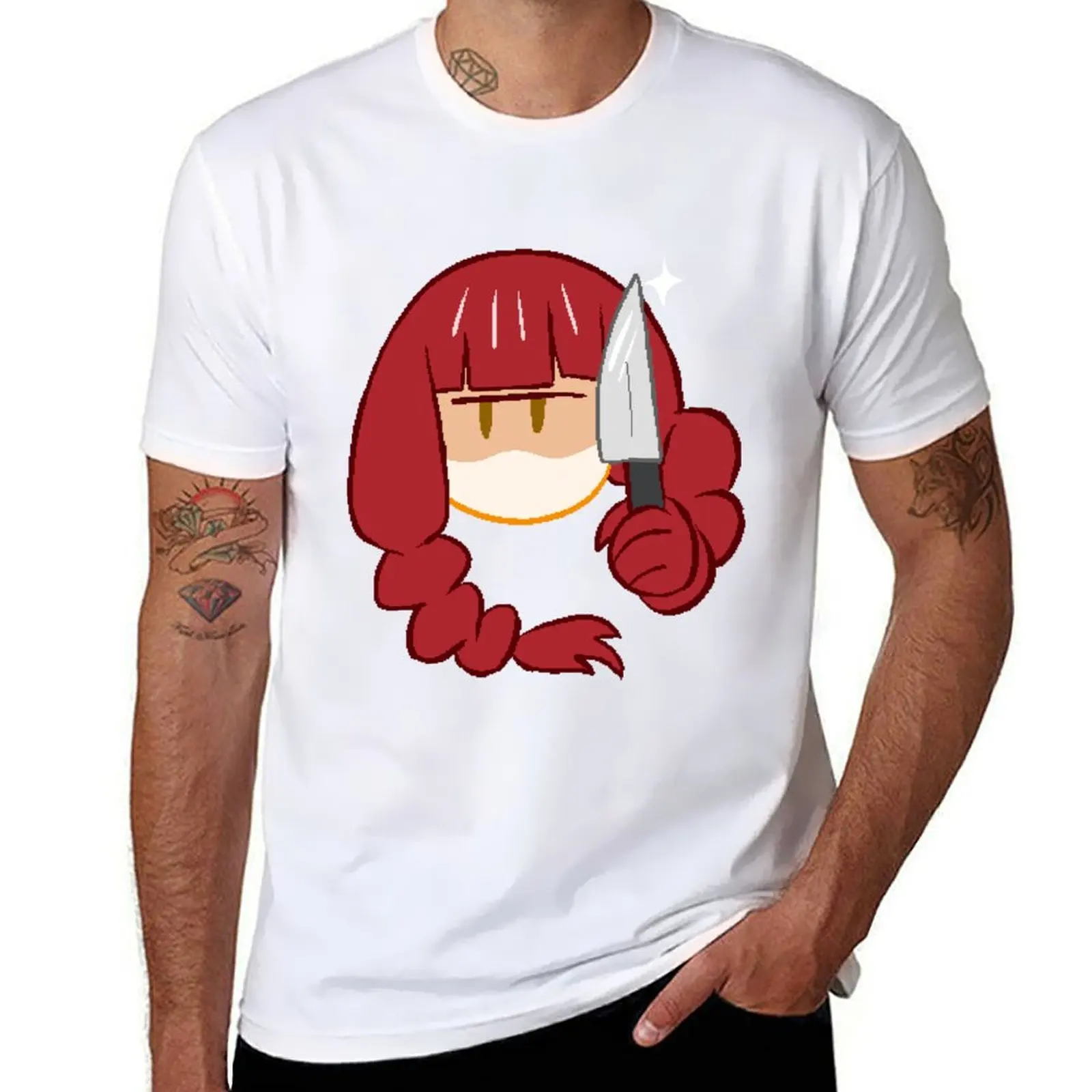 

knifegana T-Shirt cotton t shirt man cotton t shirt pack T-Shirt