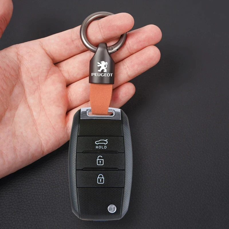 Car Accessories Keychain Keyring Decoration For Peugeot 208 3008 308 2008 207 107 508 607 106 406 407 307 301 205 107 5008 Car