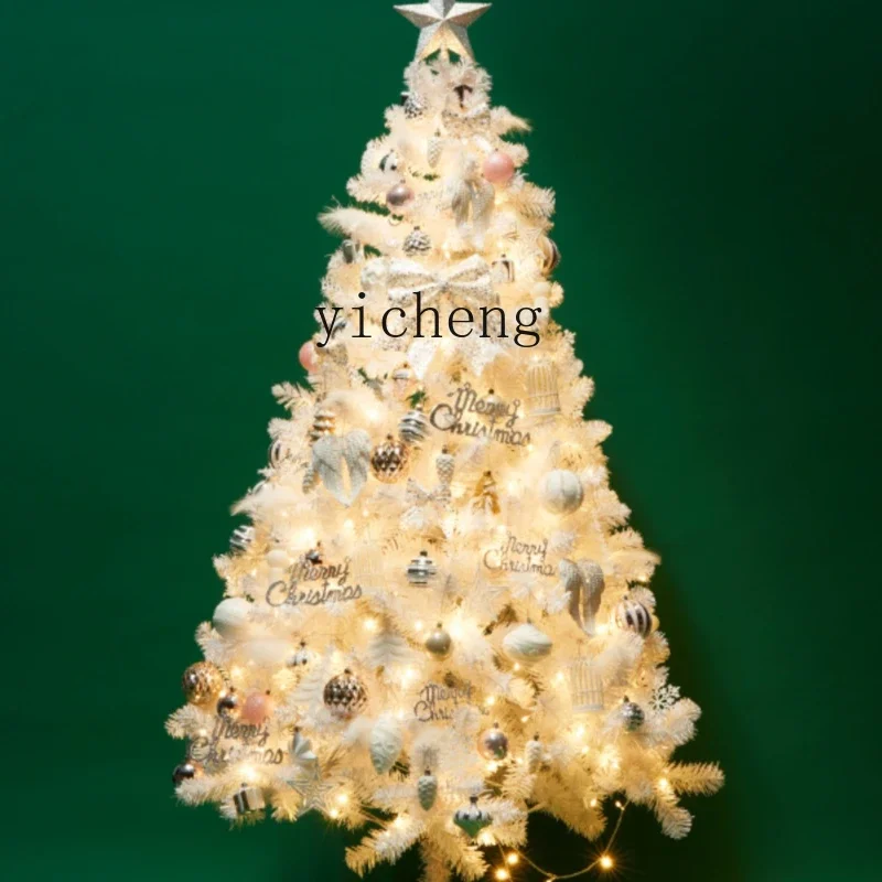 ZC white Christmas tree set ins1.5m 1.8m commercial Christmas decorations