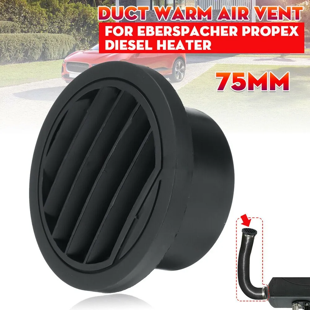 75mm Car Heater Warm Heater Parking Heater Duct Hose Pipe Warm Air Vent Outlet Air Conditioning Heat For Eberspacher For Webasto