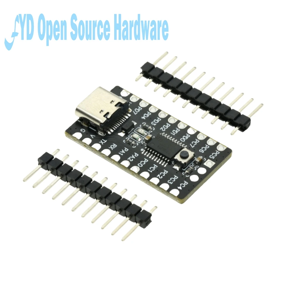 CH32V003F4P6 Płytka rozwojowa płyty głównej CH32V003 Moduł mikrokontrolera RISC-V Interfejs procesora TYPE-C