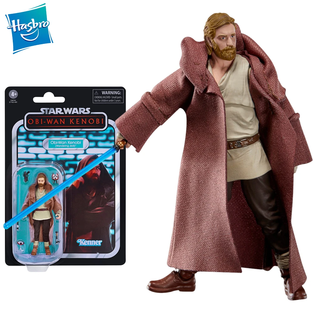 

In-Stock Hasbro Star Wars The Vintage Collection Obi-wan Wandering Jedi Kenner Anime Figure Action Figure Model Toys Hobby Boys