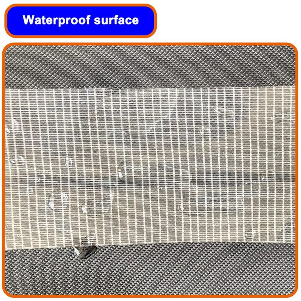 Strong Adhesive Repair Tape Waterproof Rv Awning Repair Tape Strong Adhesion Tent Tarp Patch Kit Transparent Boat Cover Tear