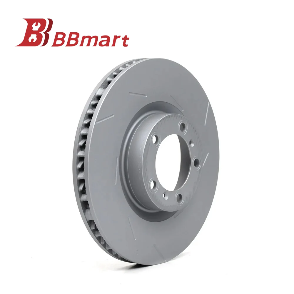 

BBMart Auto Parts Brake Disc Brake Rotors For Porsche Panamera 97035140301 Left Right Front Brake Disc Car Accessories 1 pair