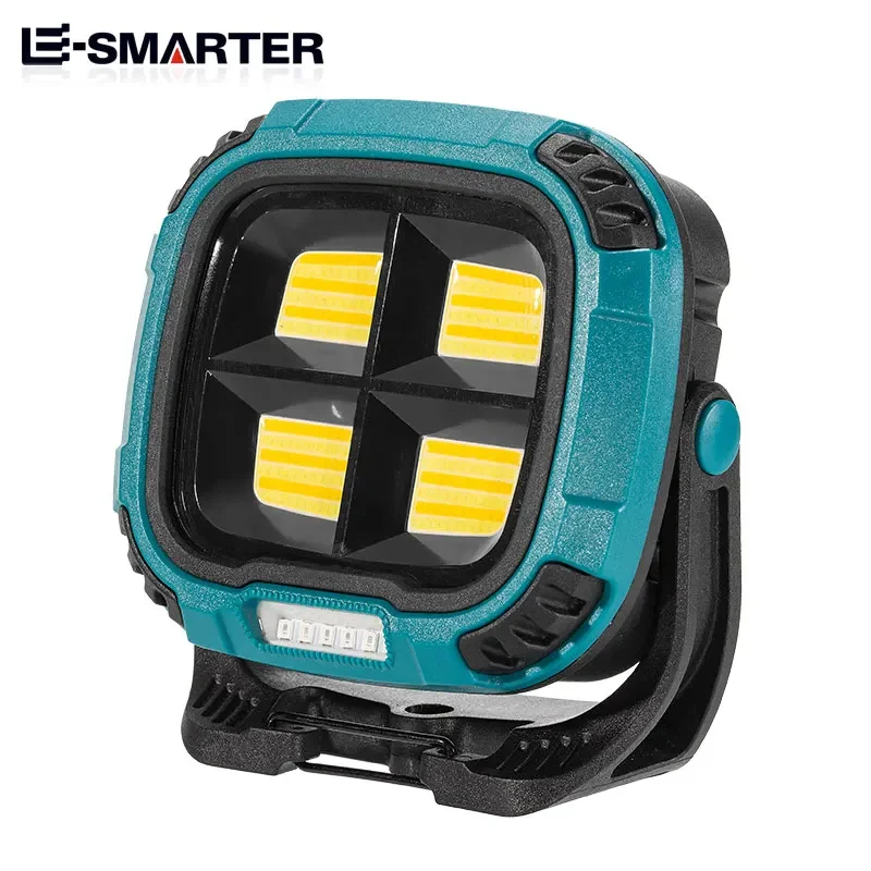 Hook Portable LED Flashlight Rechargeable Camping Hiking Fishing Light with Power Bank Strong Magnetic Adsorption Lantern