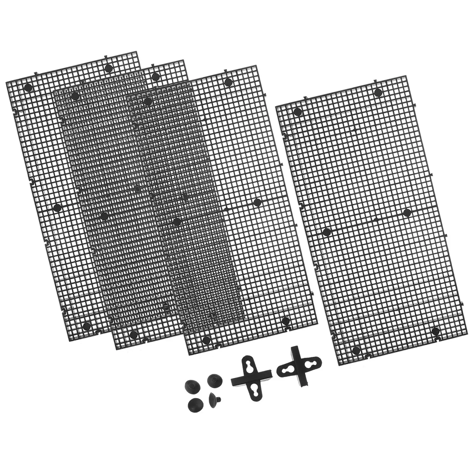 Partition Screen Divider - 4pcs Fish Tank Isolation Board Aquarium