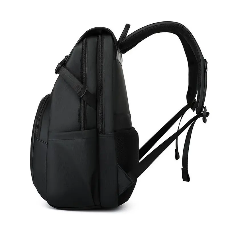 Oxford Cloth Laptop Backpack For Men And Women Large Capacity Casual Daypack With Port Waterproof School Bag