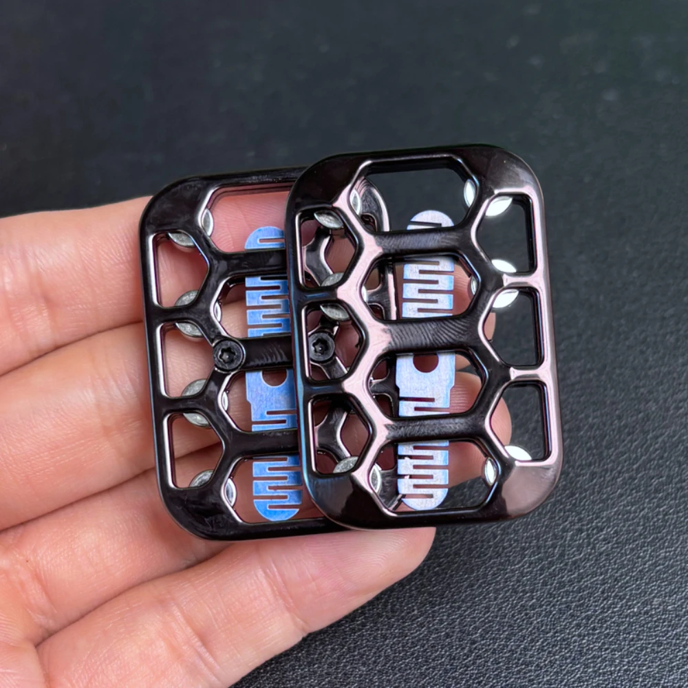 Metal Magnetic Tuning Fork Unlimited Pushing Slider Fidget Toys For Adults Stress Relief Toy Anxiety Relief Gadgets