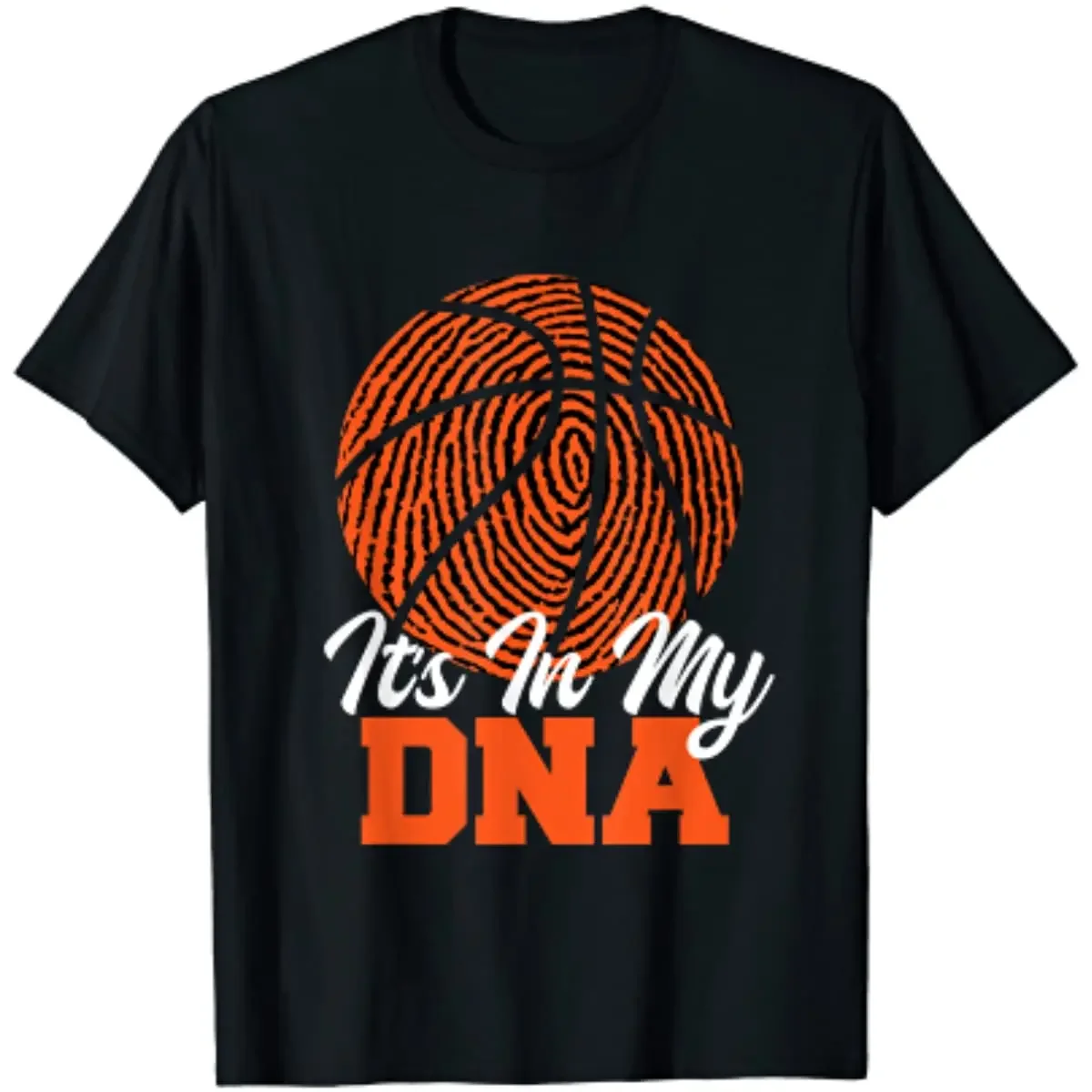 It's In My DNA - Basketball Player Ball Game Trainer Men T-Shirt Short Sleeve Casual Cotton Boys T-Shirts