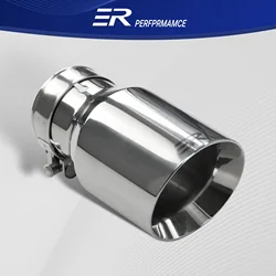 Exhaust Racing Exhaust Tip Stainless Steel Universal tail pipe decoration nozzles stainless Muffler Tail Tips Modify