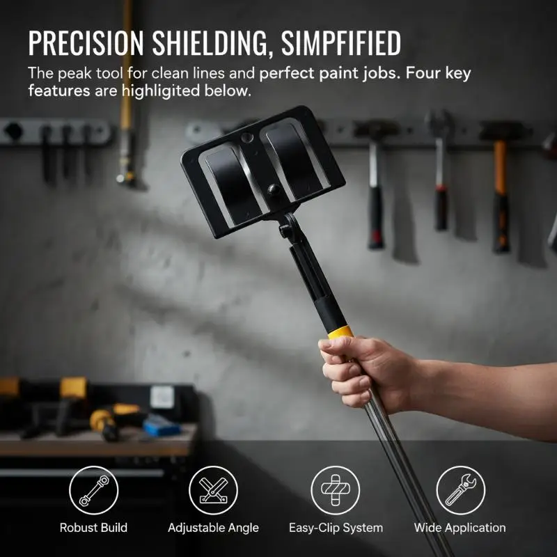 DIY Adjustable Angle Paint Baffle Clamp Holder Set Convenient for Various Home Projects