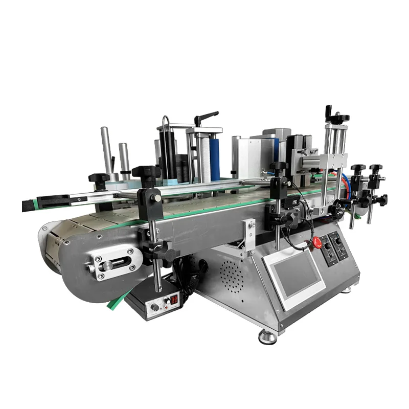 Factory Directly Sale Customized Semi Automatic Electric Motor Desktop Multi-function Point Positioning Labeling Machine Bottles