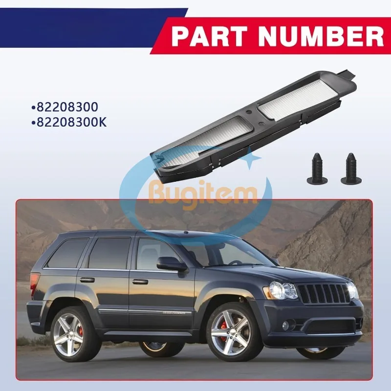 Replaces# 82208300 82208300K New Car Cabin Filter Air Conditioning Filter With Bracket Fit For Jeep Grand Cherokee 1999-2010