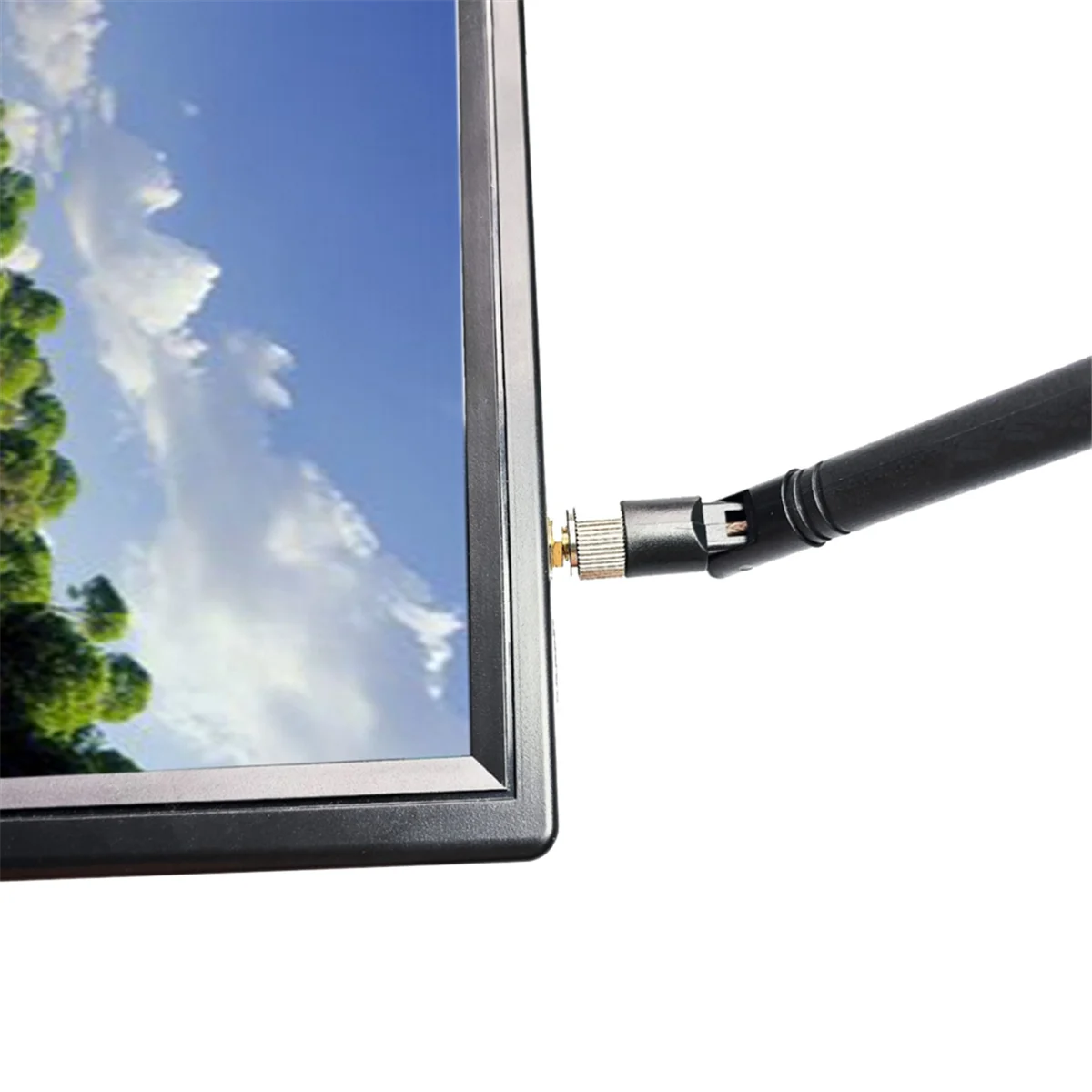 9 Inch 5.8G FPV Monitor LCD Screen 800x480 20Hz--20KHz Stereo Dual Receiver for RC FPV Drone Quadcopter EU Plug