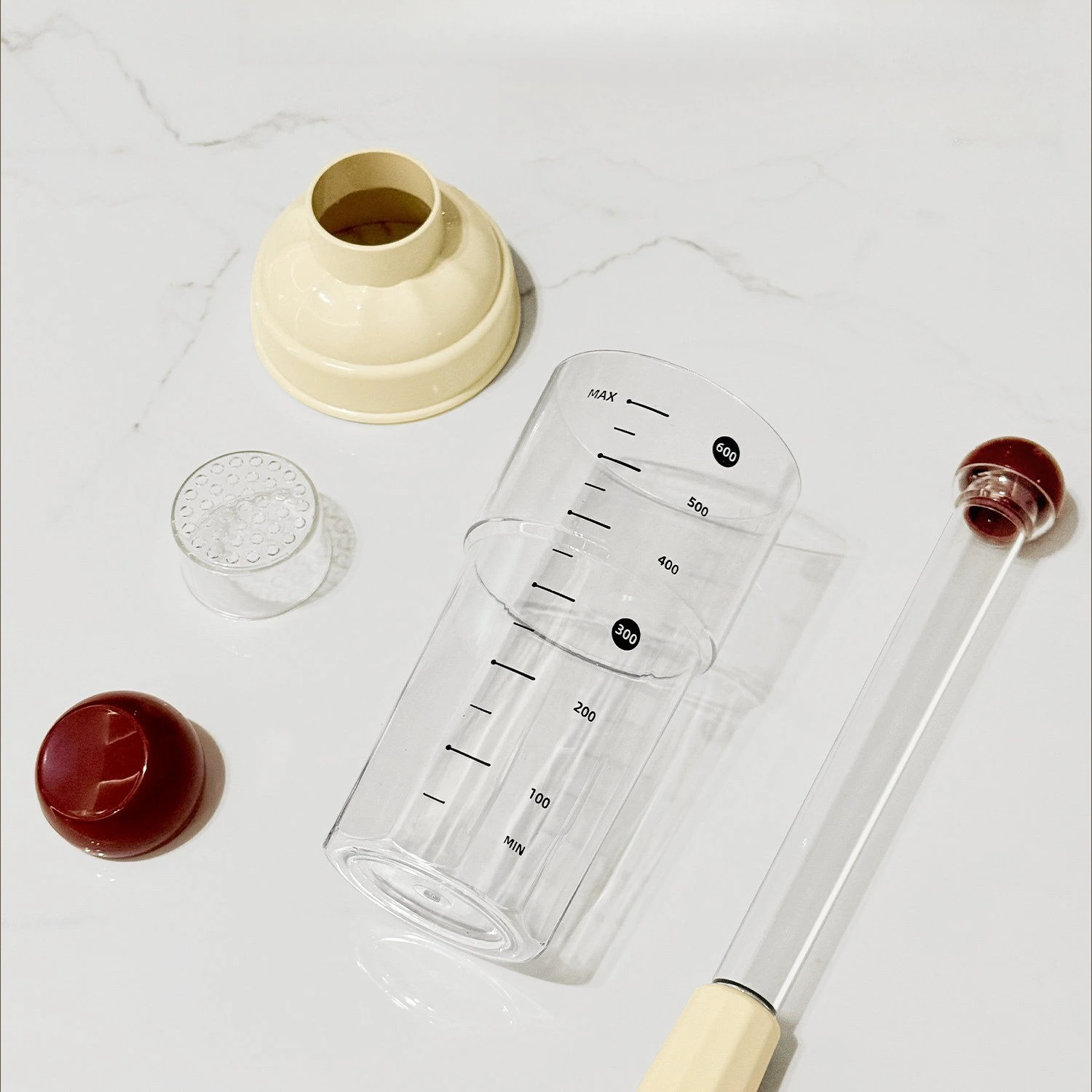 Shake Cup Milk Tea Shop Special Hand Lemon Tea Tools Full Set of Beverage Making Mashing Stick Shaking Cup
