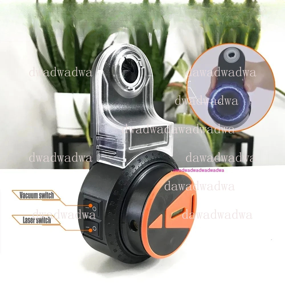 

Электрический буровой пылесборник с 360° ° Лазерный уровень, съемная настенная вакуумная дрель, пылесборник, инструменты для очистки пыли