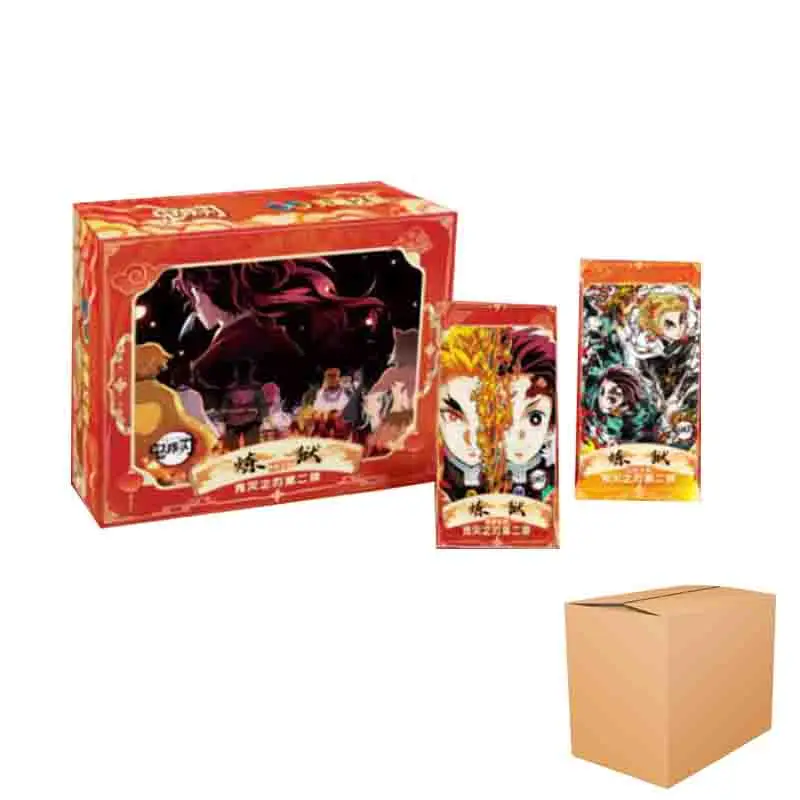 Wholesale Demon Slayer Booster Box Purgatory Unlimited Cultural Creativity Rare Anime Collection Cards Board Games Party Games