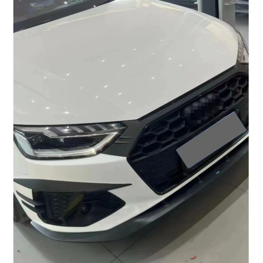 Body Kits For Audi A4 S4 2020-2024 Not Standard A Style ABS Material Front Bumper Fog Lamp Eyebrows Eyelid Cover Car Accessories