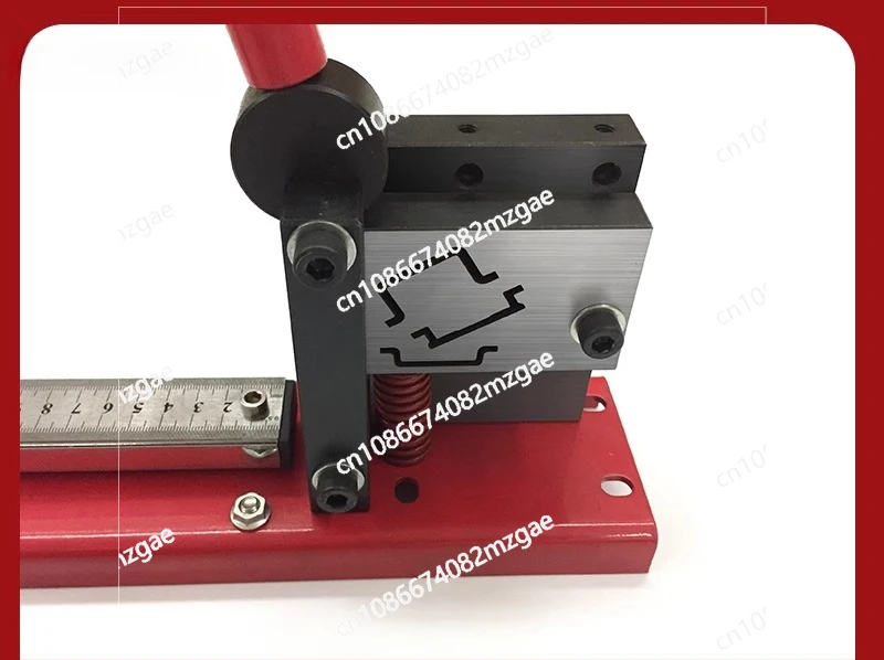 DC35 powerful guide rail cutter with scale, track cutting machine, air switch wire slot guide rail scissor pliers