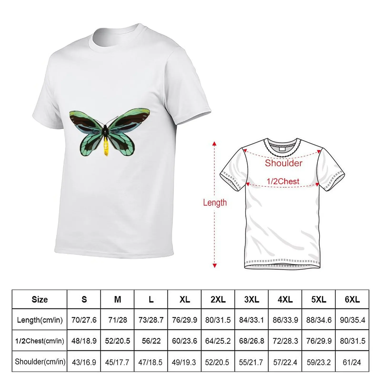 Queen Alexandra's Birdwing T-Shirt tees cotton man t-shirts mens t shirt
