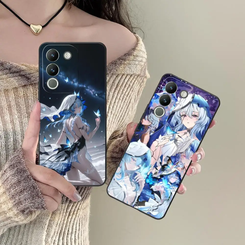 

Чехол для телефона Wuthering Waves Shorekeeper для VIVO Y77 76 75 74 73 72 58 56 55 51 50 38 36 Y19 Y18 Y03 Y01 5G с принтом