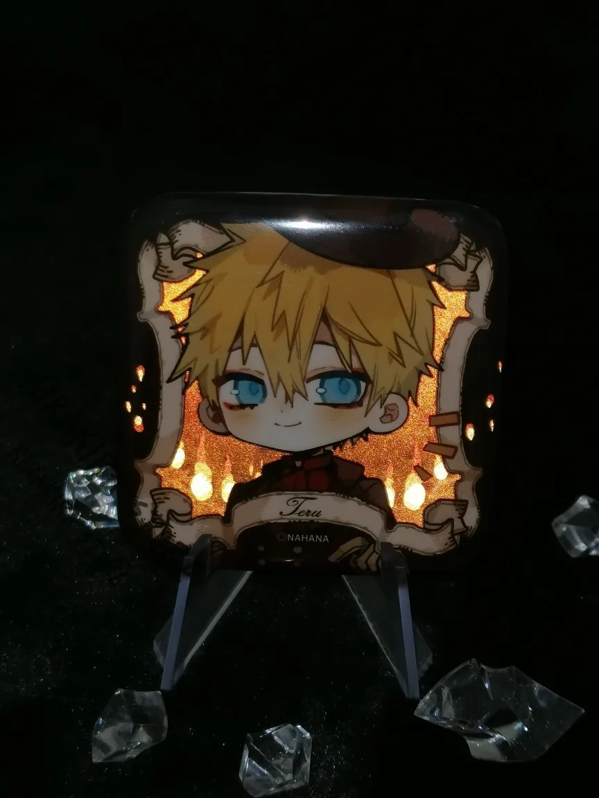 Nene Toilet-bound Hanako-kun double flash Anime Badge Yugi Amane Minamoto Kou Cartoon brooch Emblem Cosplay Breastpin Pendants