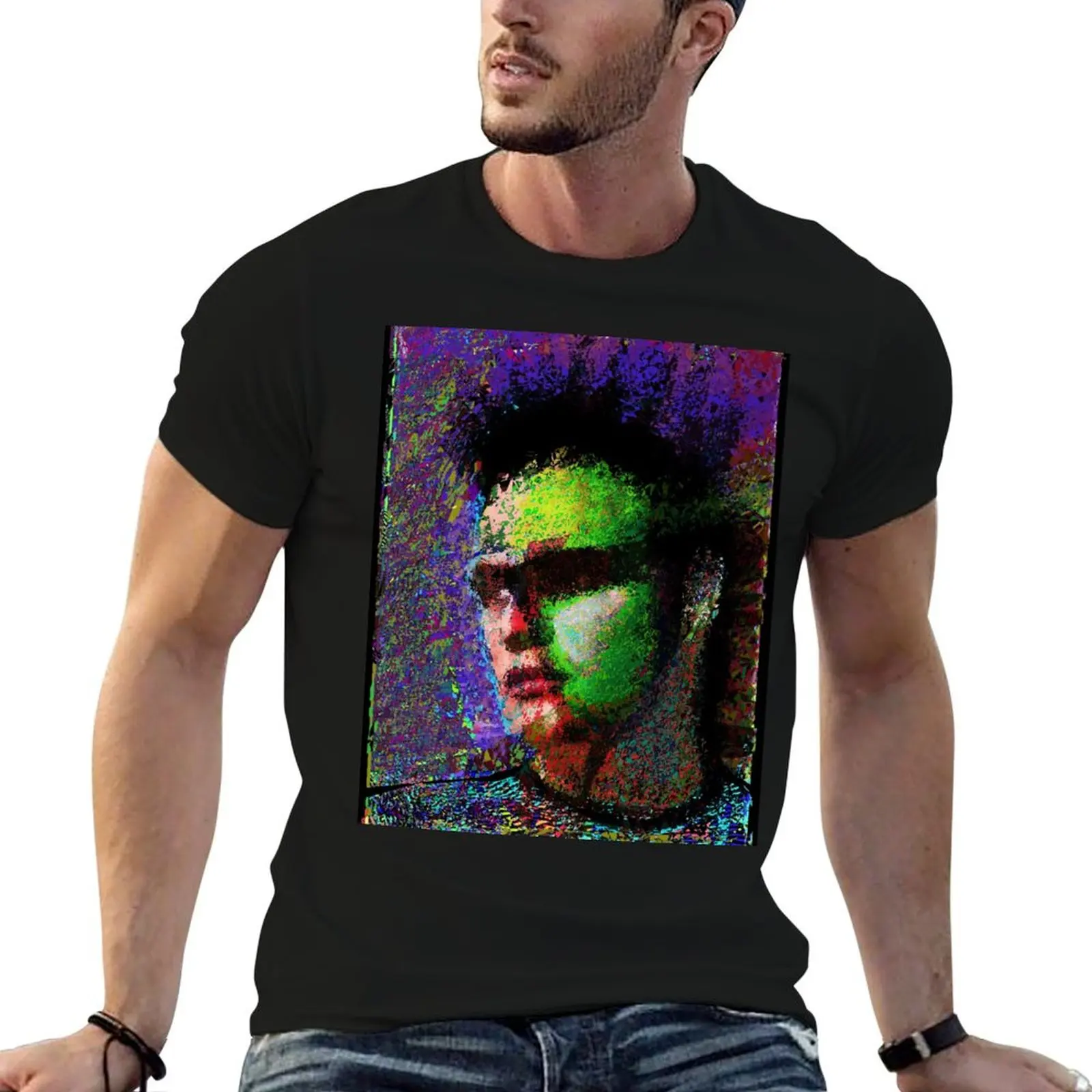 

shirt cotton shirts Marlon t casual T-Shirt Brando. man t for man