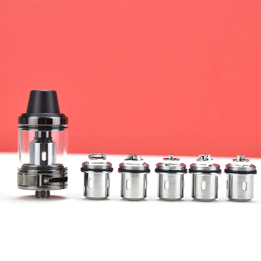 

5 шт./10 шт./15 шт./20 шт. сменные катушки для электронных сигарет, резервуар для вейпа, катушки 80 Вт/120 Вт, комплект модов 0,3 Ом