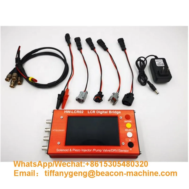 Multifunctional simulator HW-LCR02 LCR digital bridge  fuel solenoid piezo injectors pump valve LCR tester