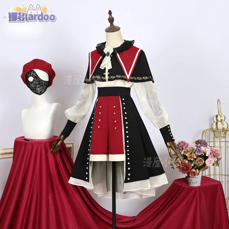 BanG Dream Ave Mujica Mortis Wakaba Mutsumi Cosplay Costume Uniform Halloween Carnival Party Christmas Play Role Clothing