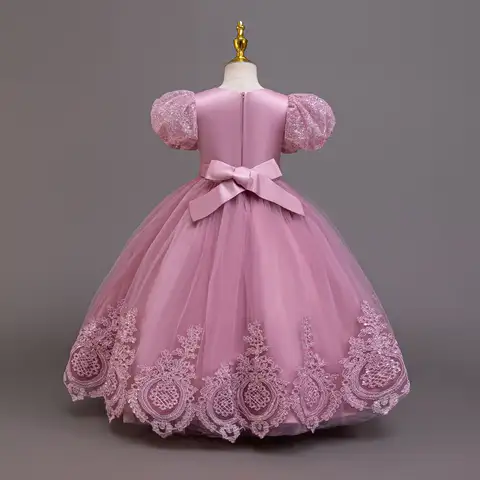 10 best sales Bröllopsklänningar för flickor 7 till 8 år - №3