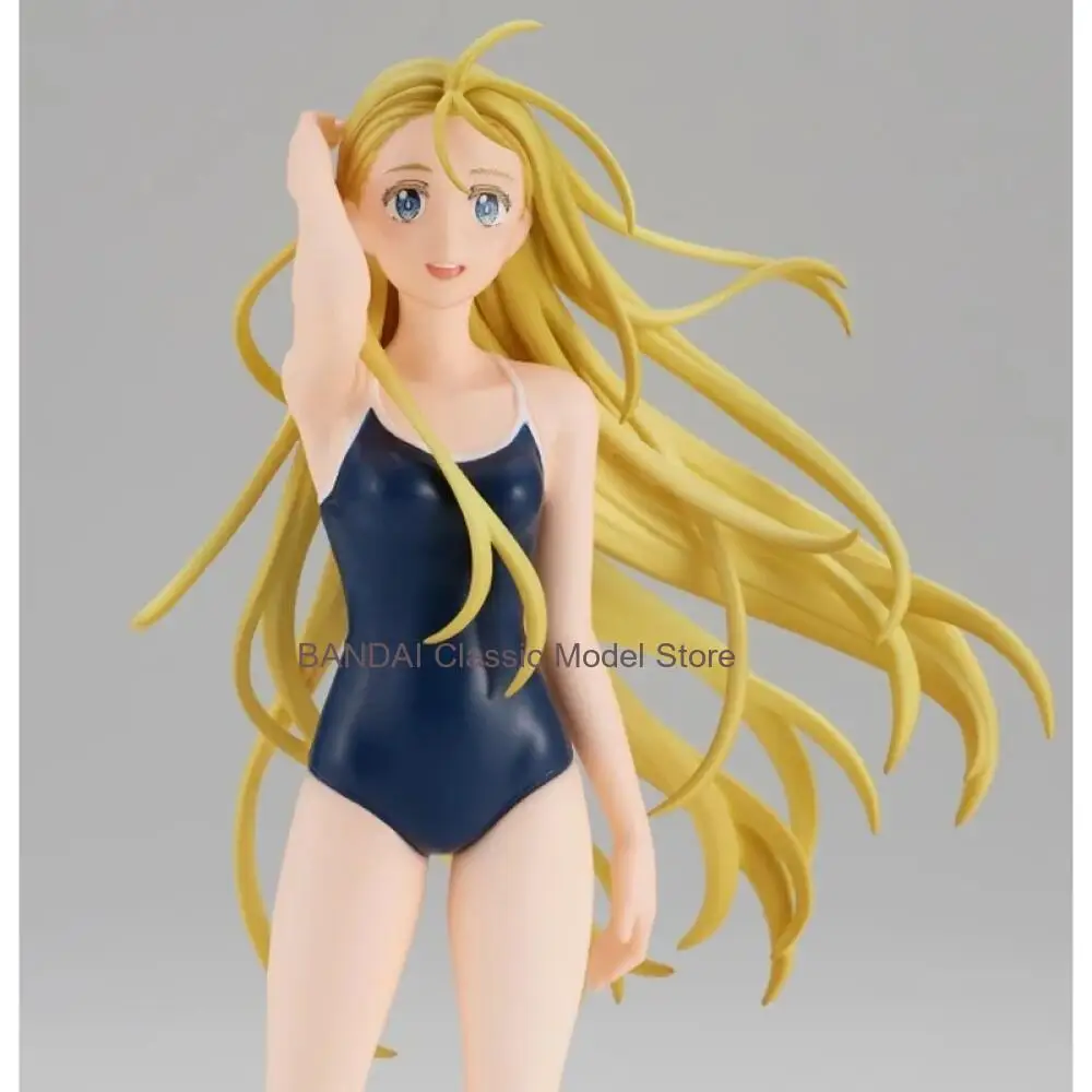 Em estoque original bandai banpresto verão tempo renderização ushio kofune anime figura boneca ornamentos presente de aniversário brinquedo presentes