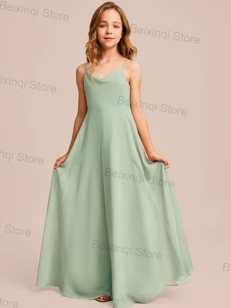 

Dresse For Elegant Party Girls Mint Green Chiffon Suspenders Bow New Arrival Discount Birthday Dresses For Quinceanera Ball Gown