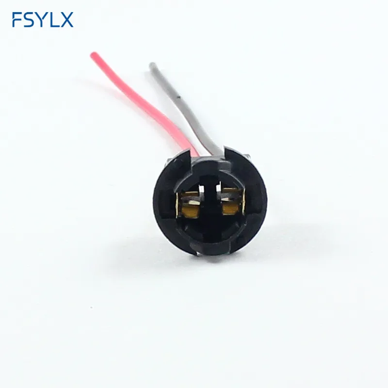 FSYLX T10 W5W 194 501 Socket bulb holder car auto T10 W5W T15 LED side turn signal parking light T15 T10 Socket adapter cables