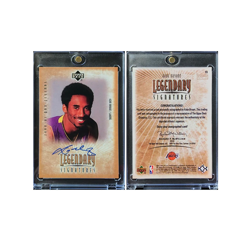 Panini DIY 1999UD NBA مايكل جوردان 2000-01UD كوبي براينت ليبرون جيمس بطاقة توقيع كرة السلة ستار بطاقة بطاقات التداول هدية #3
