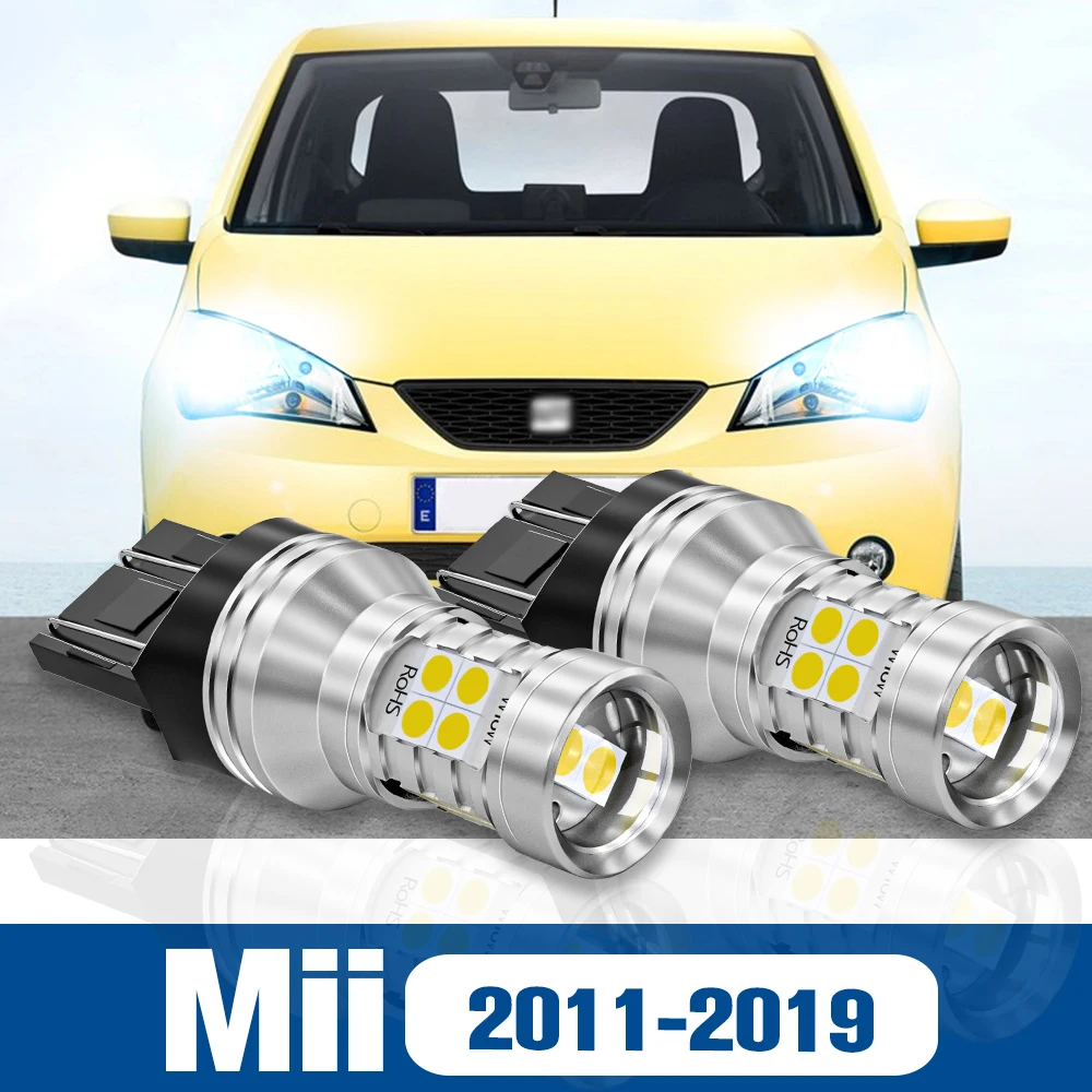 

2pcs LED Daytime Running Light DRL Lamp Accessories Canbus For Seat Mii 2011-2019 2012 2013 2014 2015 2016 2017 2018