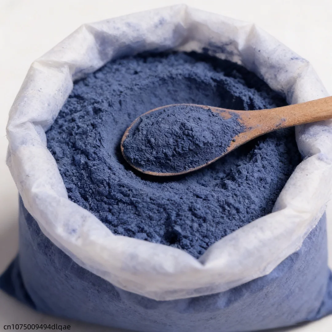Polvo de Flor de Mariposa Azul 100% Puro y Natural, Polvo de Clitoria Ternatea Seca Orgánica para Colorante Natural