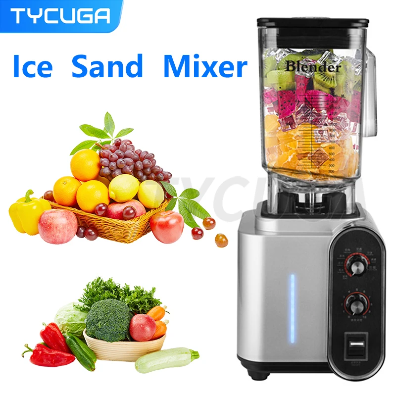 110/220V Electric Blender 2200W Commercial Blender Fruit Food Ice Crusher Processor Smoothies Juicer Maker Crusher Grain Grinder