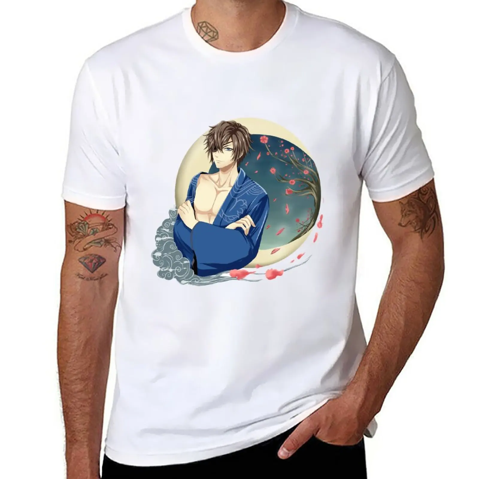 

New Masamoone T-Shirt Oversized t-shirt T-shirt for a boy anime clothes mens tall t shirts
