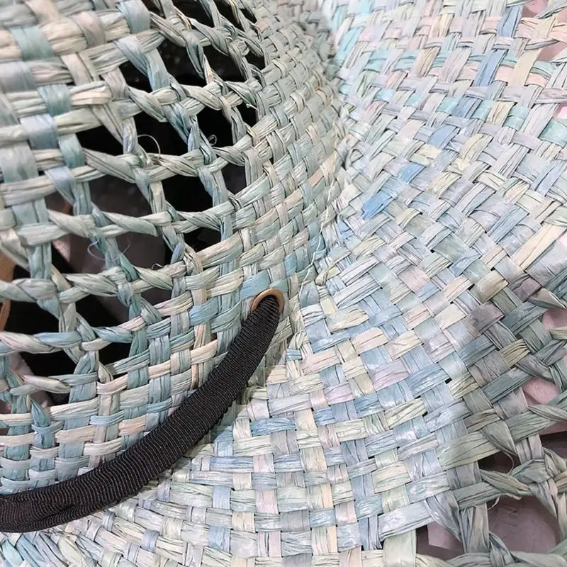 Chapeau tissage artisanal Durabililty Chapeau paille Couleur paille Couleur paille Chapeau jardinage pour le à