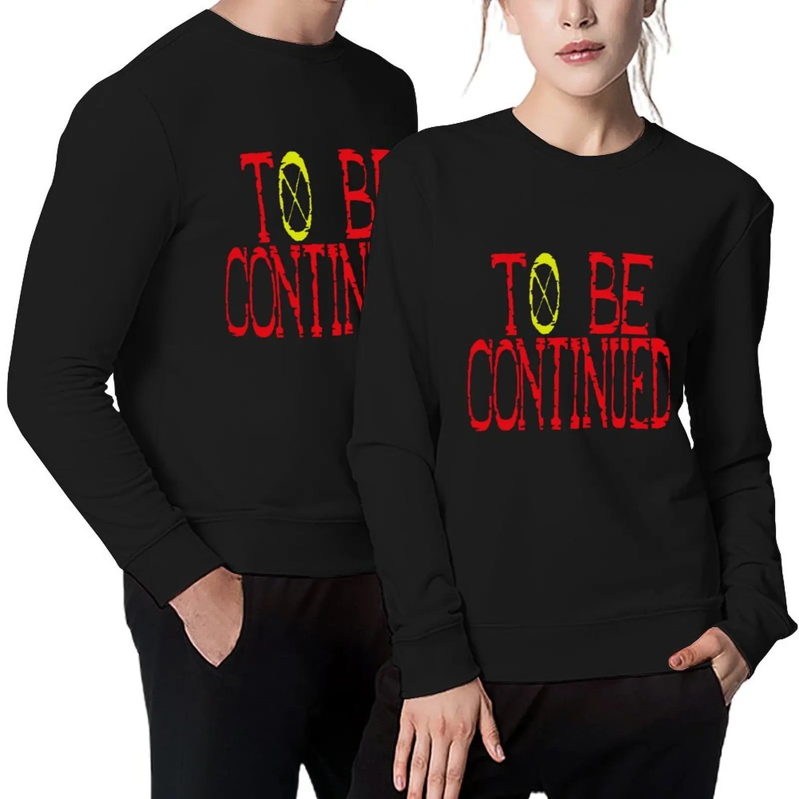 

To be Continued OP Pullover men's winter sweater anime clothes mens clothes graphic t shirts men hooded sweatshirt