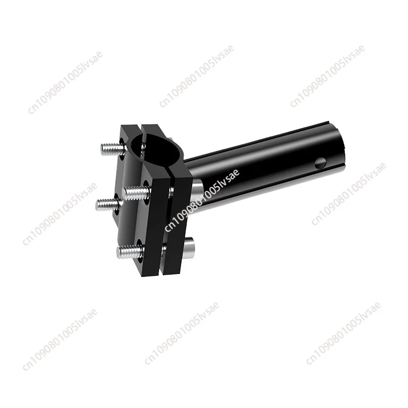 Bicycle trailer chuck, bicycle trailer attachment, tow bucket connector accessories, rear mounted grocery cart modifications