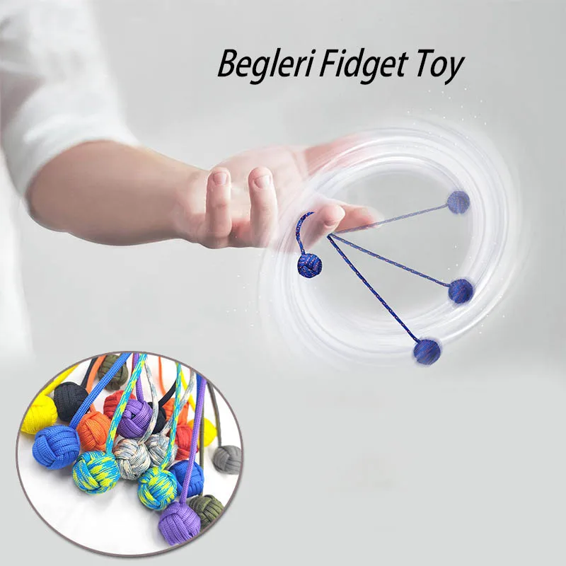 

Модные игры Begleri, игрушка-непоседа, стальные бусины, навыки пальцев, паракорд, аутизм и СДВГ, антистрессовая игрушка для пальцев, максимальная игрушка для упражнений