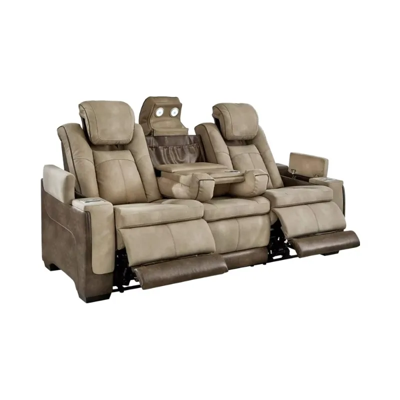 Electric Tilt Extensible Sofa Wireless USB Charging Zero Gravity, Electric Sofa with Storage and Bottom Blu-ray