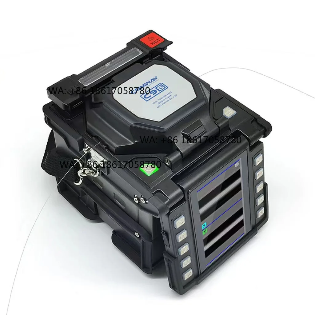 High Performance Fiber Optic  Splicer  C9S Backbone Splicing Machine 6 Motors