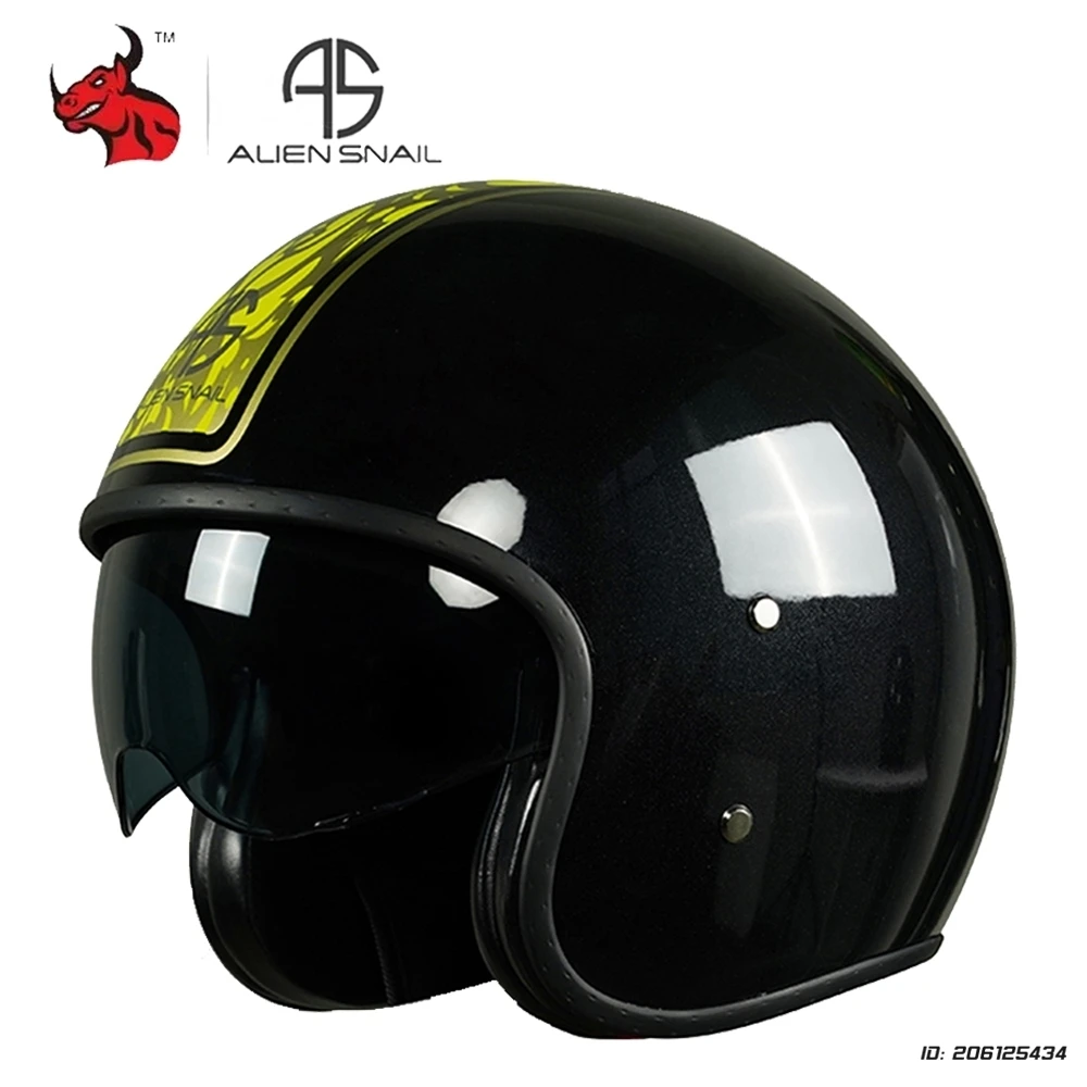 

DOT Motorcycle Helmet Half Face Safety Motorbike Casco Moto Modular Capacetes Helmets Retro 3/4 Helmet Jet Scooter Bike Helmet