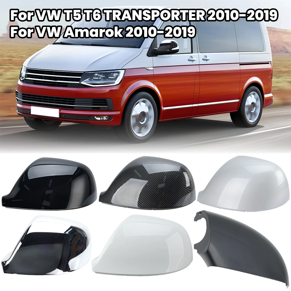 

Накладки на боковые зеркала заднего вида для VW T5 T6 T7 TRANSPORTER VW Amarok 2010-2020 с креплением, аксессуары для зеркал заднего вида
