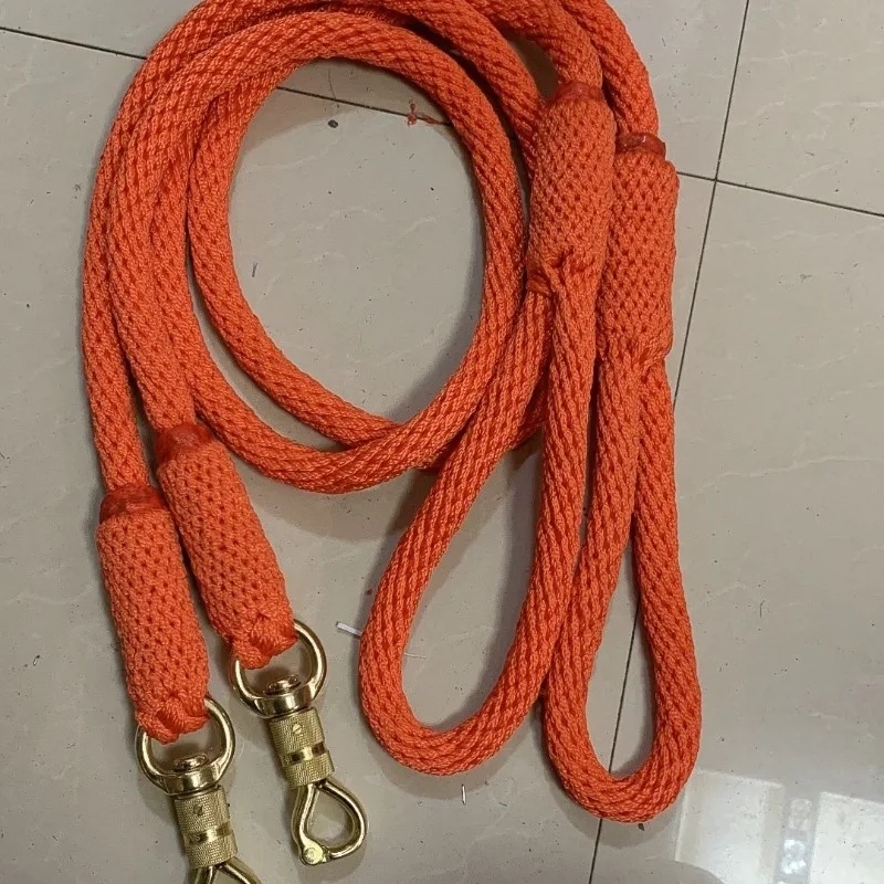 

Large dog leash, leash oversized copper lock